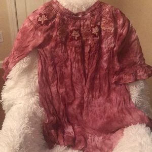 Spade and heart off the shoulder top. NWOT. Size L